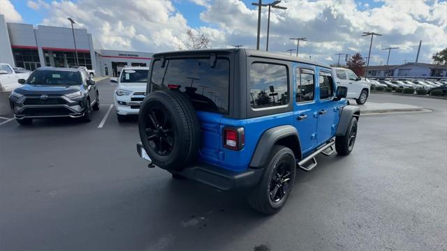 used 2023 Jeep Wrangler car, priced at $38,350