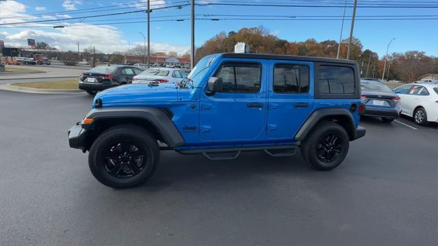 used 2023 Jeep Wrangler car, priced at $38,350