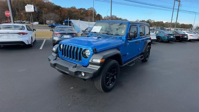 used 2023 Jeep Wrangler car, priced at $38,350