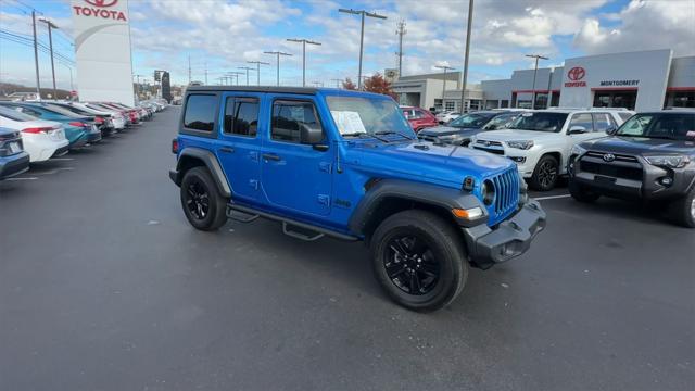 used 2023 Jeep Wrangler car, priced at $38,350