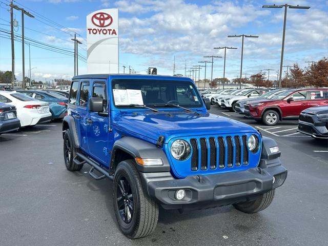 used 2023 Jeep Wrangler car, priced at $38,350