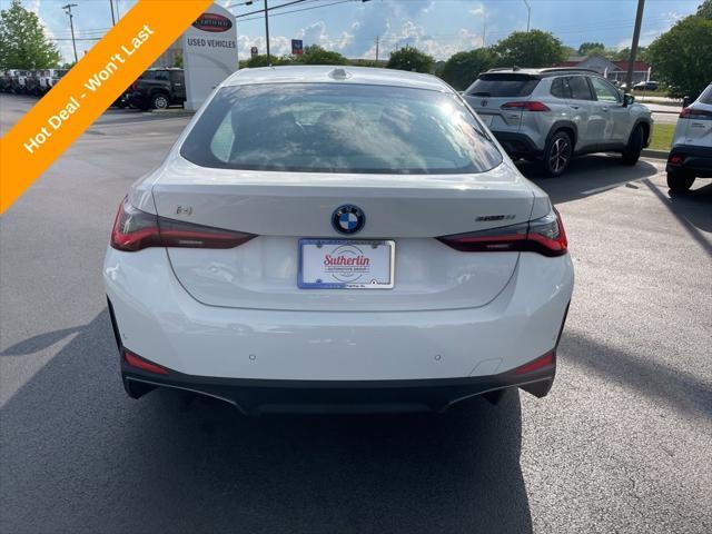 used 2024 BMW i4 Gran Coupe car, priced at $36,400