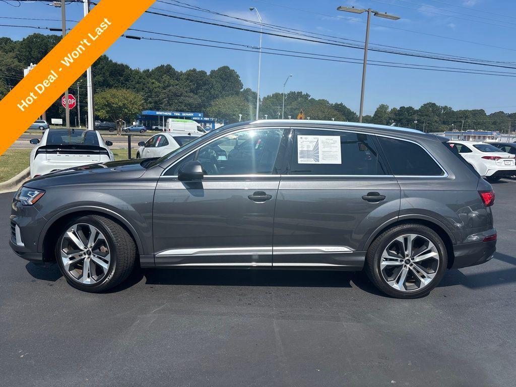 used 2023 Audi Q7 car, priced at $43,700
