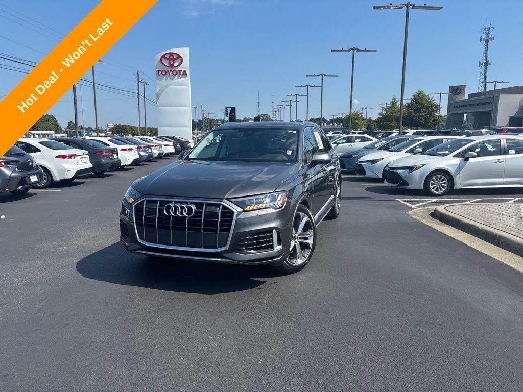 used 2023 Audi Q7 car, priced at $43,700