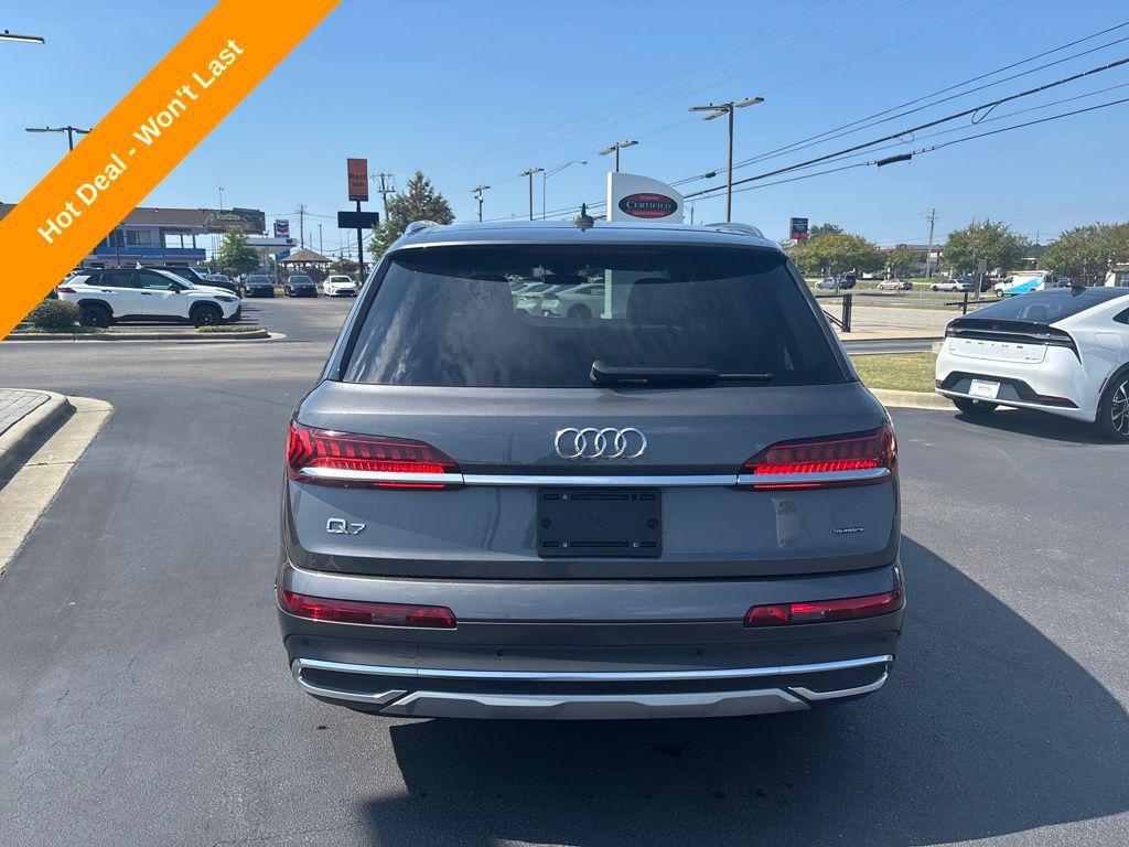 used 2023 Audi Q7 car, priced at $43,700