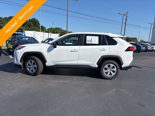 used 2025 Toyota RAV4 car, priced at $30,400