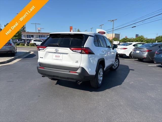 used 2025 Toyota RAV4 car, priced at $30,400