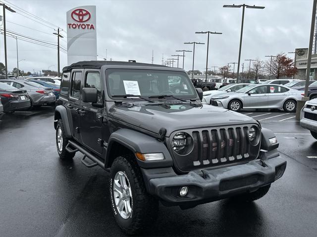 used 2018 Jeep Wrangler Unlimited car, priced at $23,363