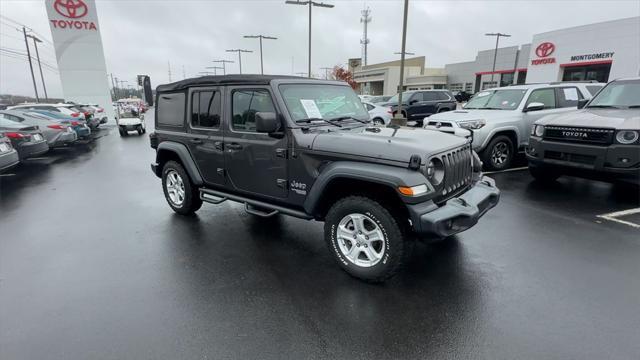 used 2018 Jeep Wrangler Unlimited car, priced at $23,363