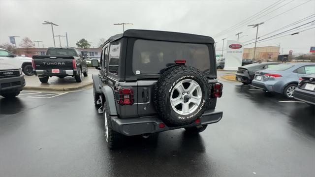 used 2018 Jeep Wrangler Unlimited car, priced at $23,363