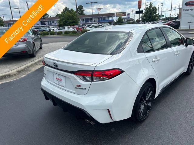 used 2024 Toyota Corolla Hybrid car, priced at $21,900