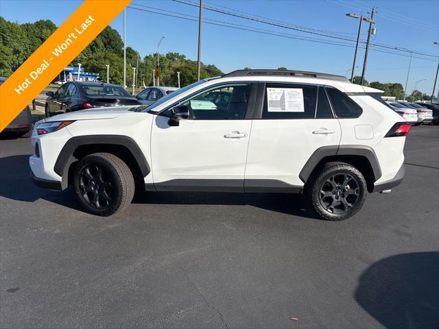 used 2022 Toyota RAV4 car, priced at $34,900