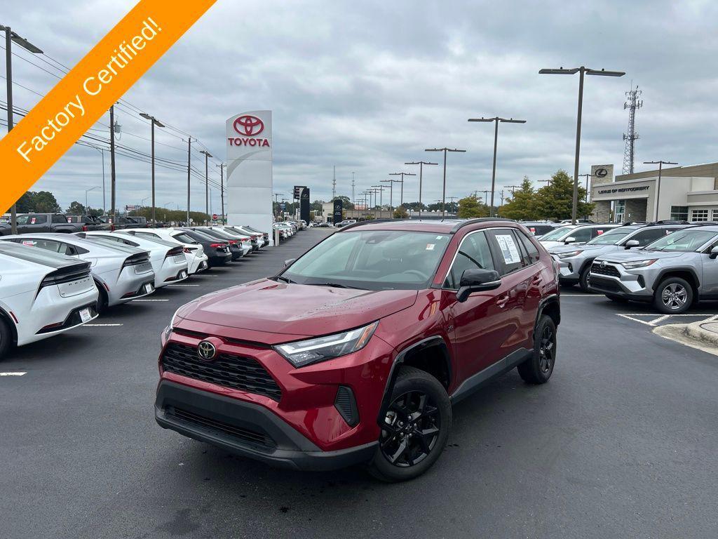 used 2022 Toyota RAV4 car, priced at $24,000