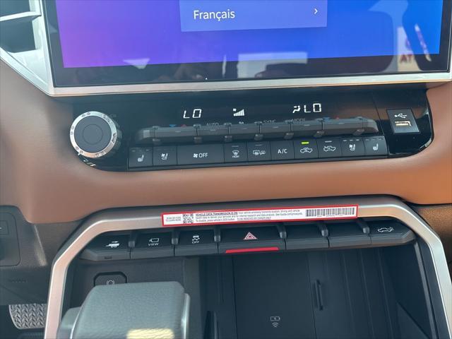 new 2025 Toyota Tundra car, priced at $75,177