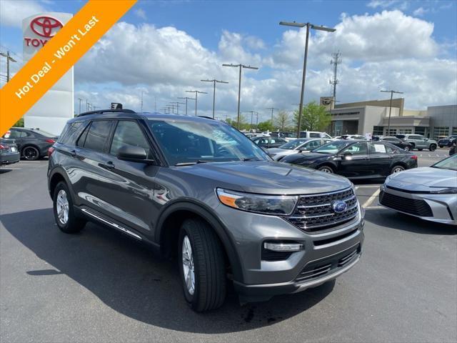 used 2023 Ford Explorer car, priced at $27,700