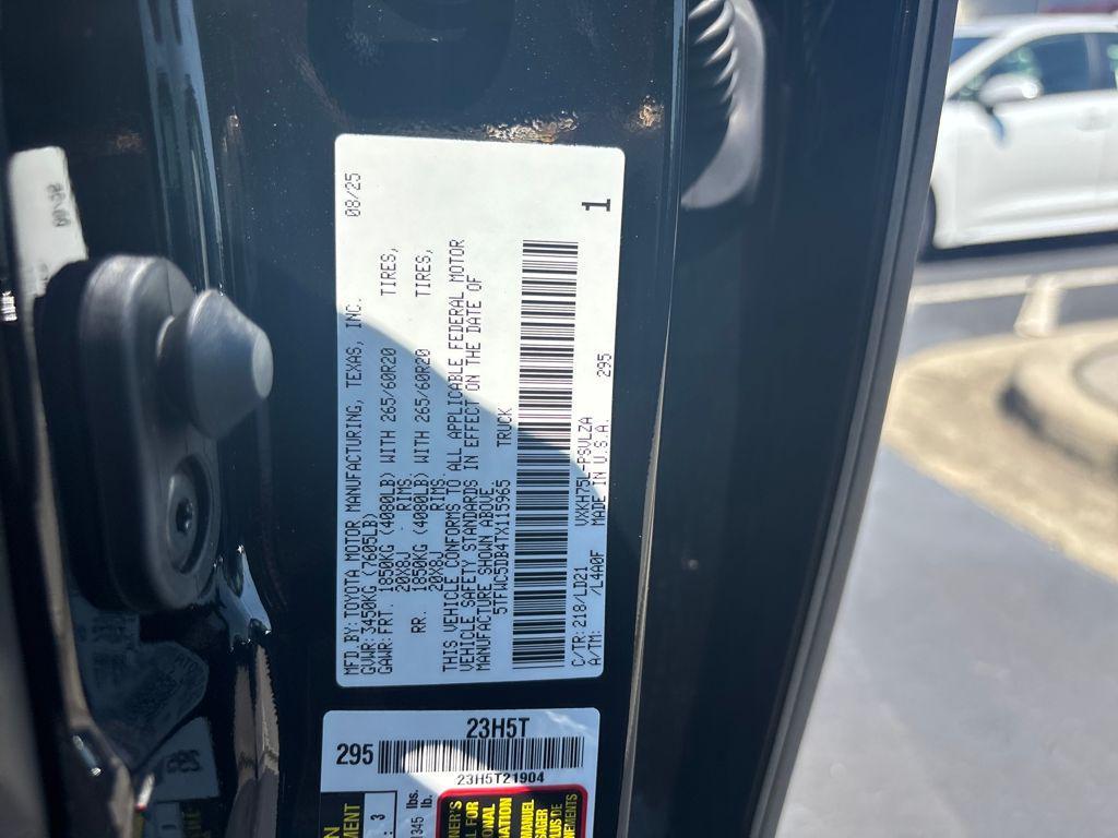 new 2026 Toyota Tundra Hybrid car, priced at $66,433