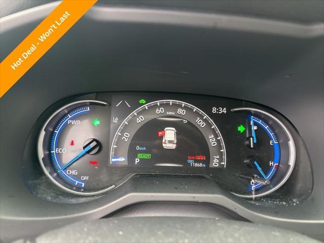 used 2025 Toyota RAV4 Hybrid car, priced at $31,400