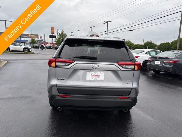 used 2025 Toyota RAV4 Hybrid car, priced at $34,979