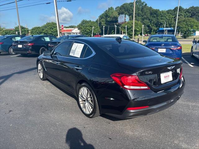 used 2021 Genesis G70 car, priced at $22,800