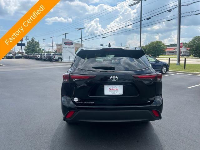 used 2024 Toyota Highlander car, priced at $40,200
