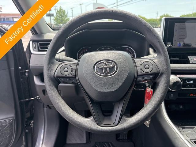 used 2025 Toyota RAV4 car, priced at $31,197