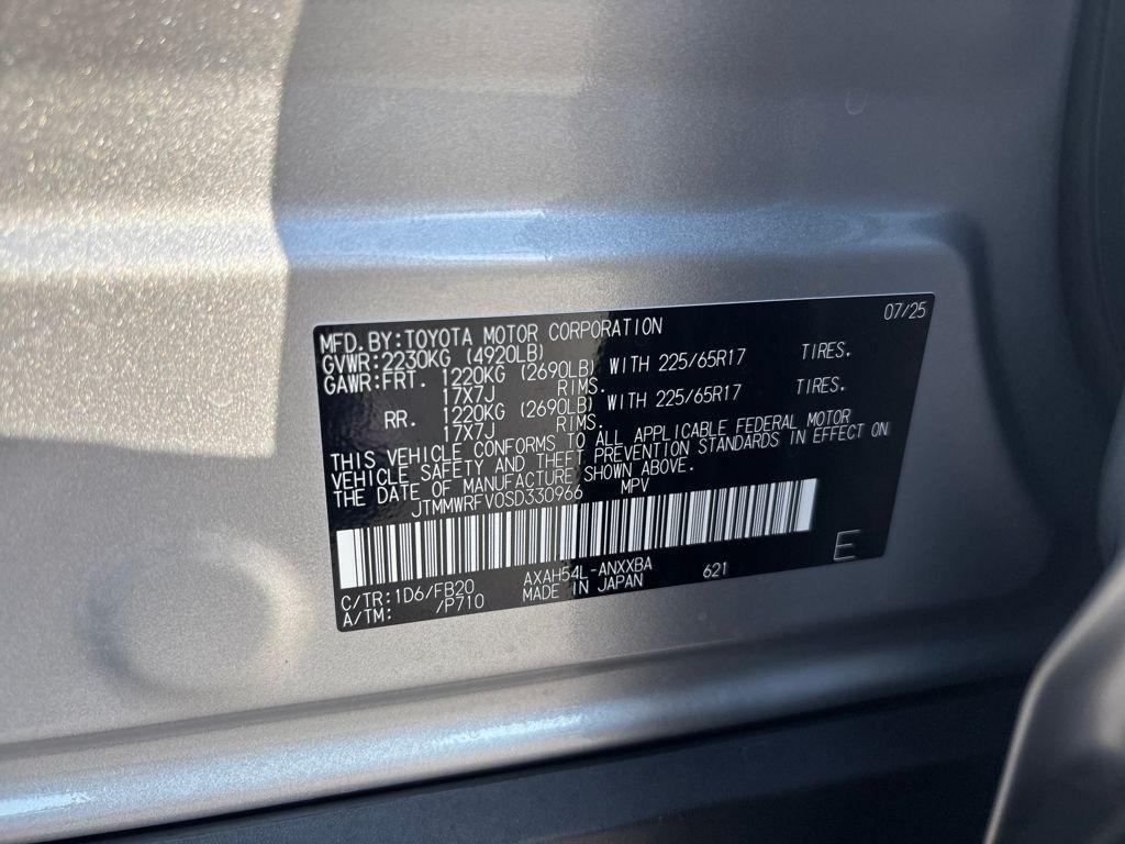 new 2025 Toyota RAV4 Hybrid car, priced at $35,690