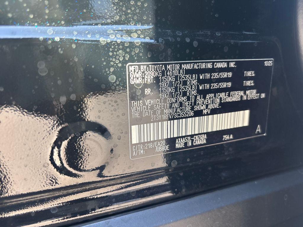 new 2025 Toyota RAV4 car, priced at $41,330