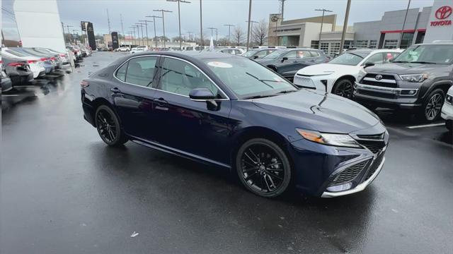 used 2021 Toyota Camry car, priced at $28,050