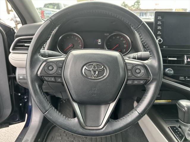 used 2021 Toyota Camry car, priced at $28,050