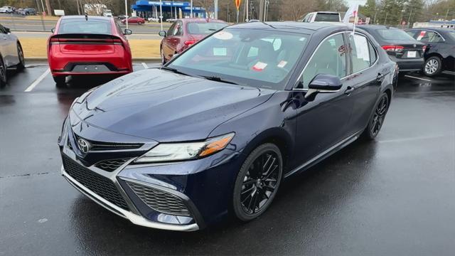 used 2021 Toyota Camry car, priced at $28,050