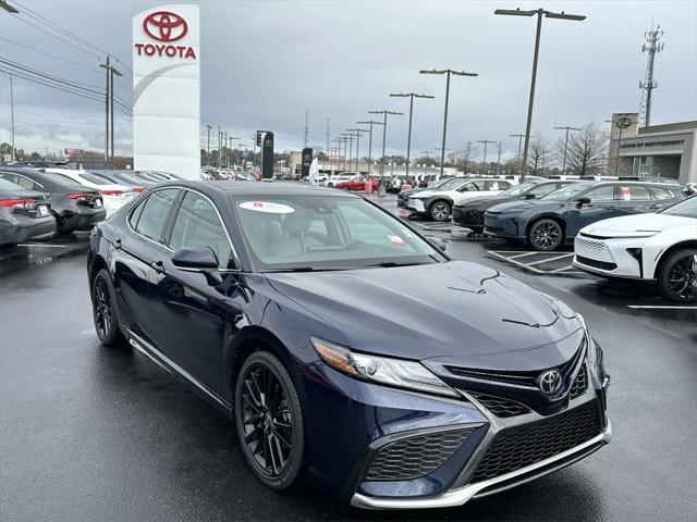 used 2021 Toyota Camry car, priced at $28,050