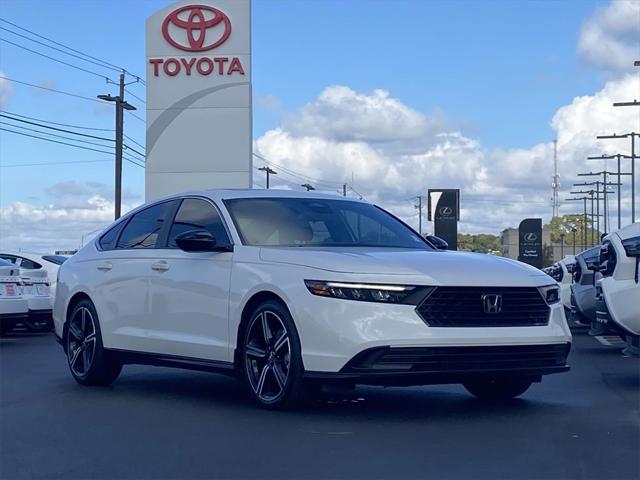 used 2023 Honda Accord Hybrid car, priced at $29,077