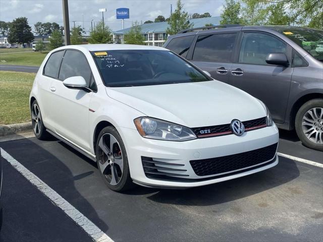 used 2016 Volkswagen Golf GTI car, priced at $11,174