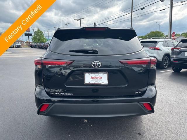 used 2024 Toyota Highlander car, priced at $43,499