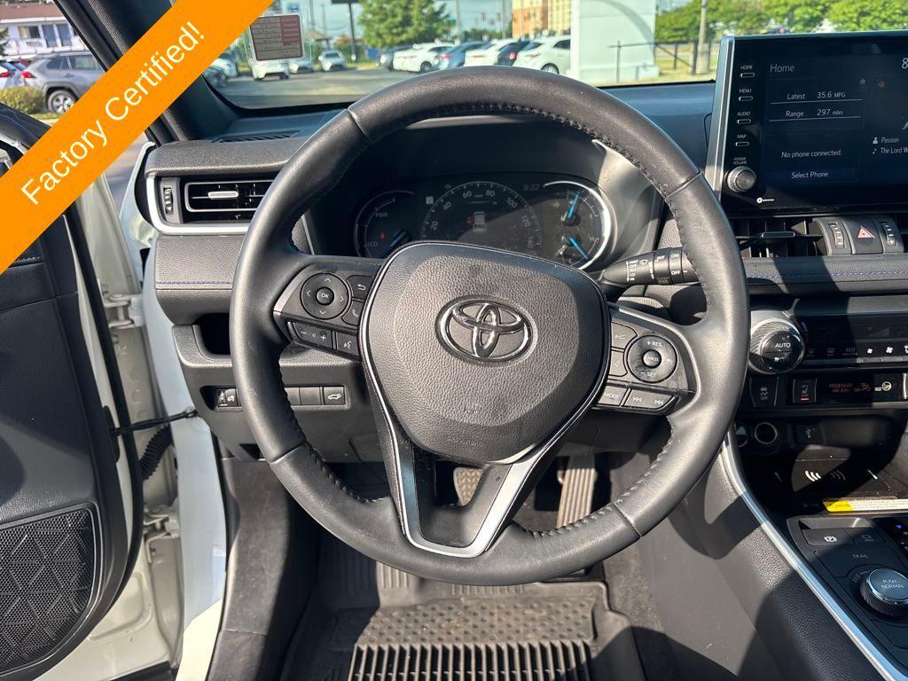 used 2022 Toyota RAV4 Hybrid car, priced at $31,200