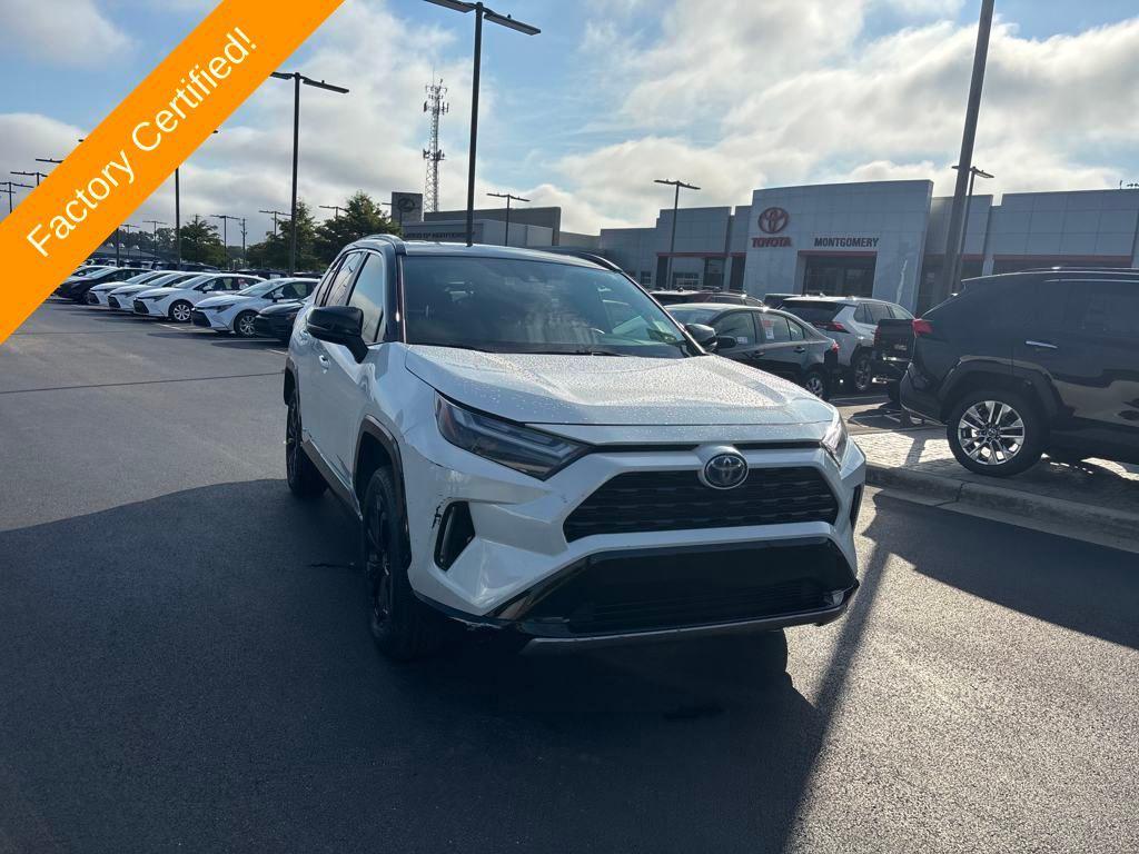 used 2022 Toyota RAV4 Hybrid car, priced at $31,200