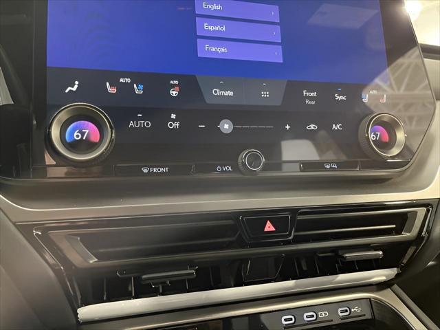 new 2025 Lexus TX 500h car, priced at $74,250