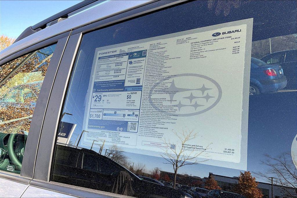 new 2026 Subaru Forester car, priced at $35,827