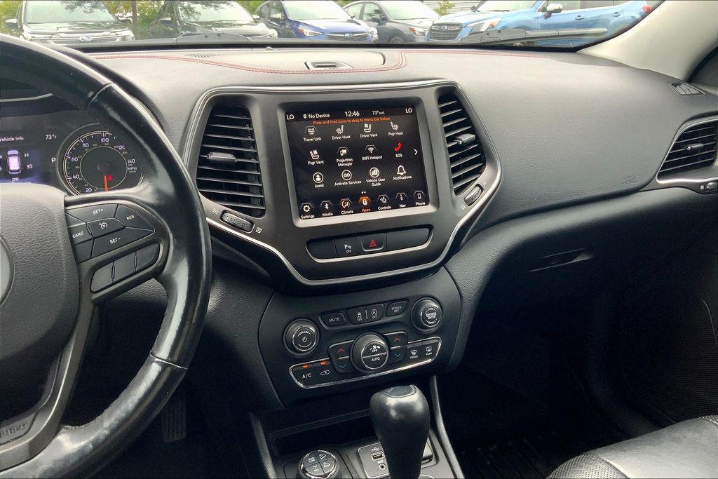 used 2019 Jeep Cherokee car, priced at $21,334