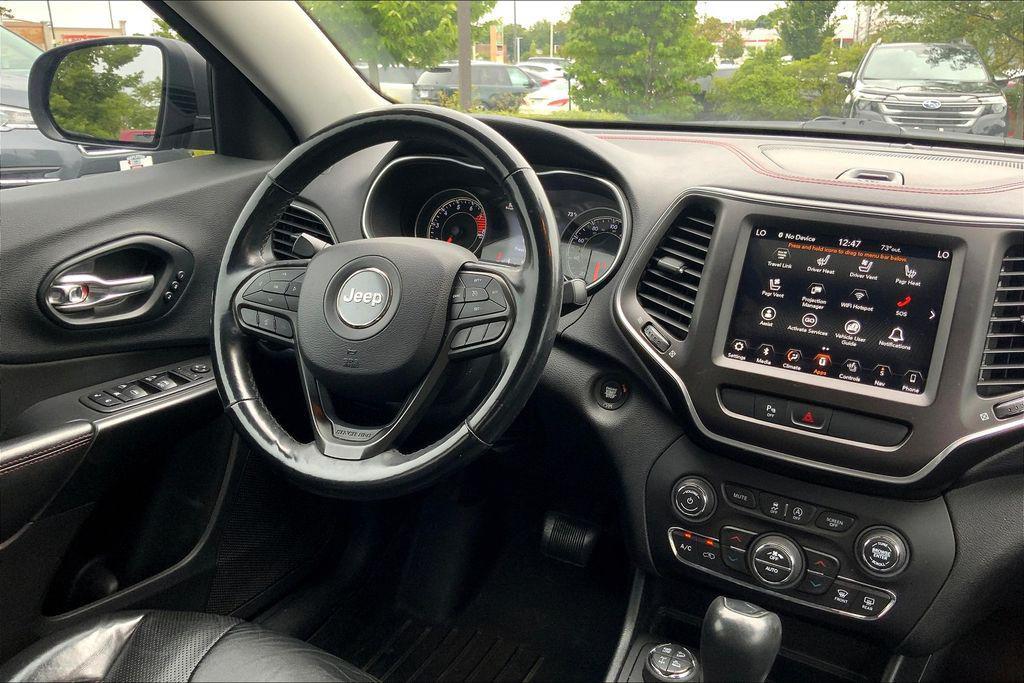 used 2019 Jeep Cherokee car, priced at $21,334