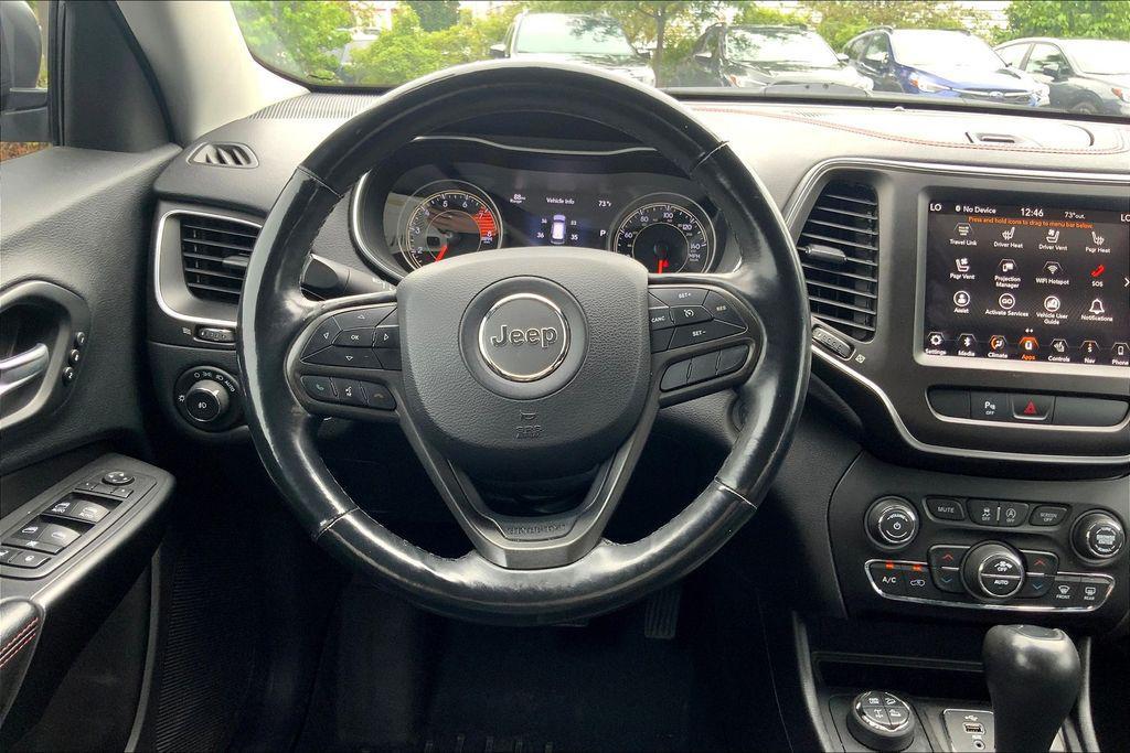 used 2019 Jeep Cherokee car, priced at $21,334