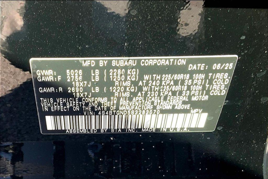 new 2025 Subaru Outback car, priced at $44,628