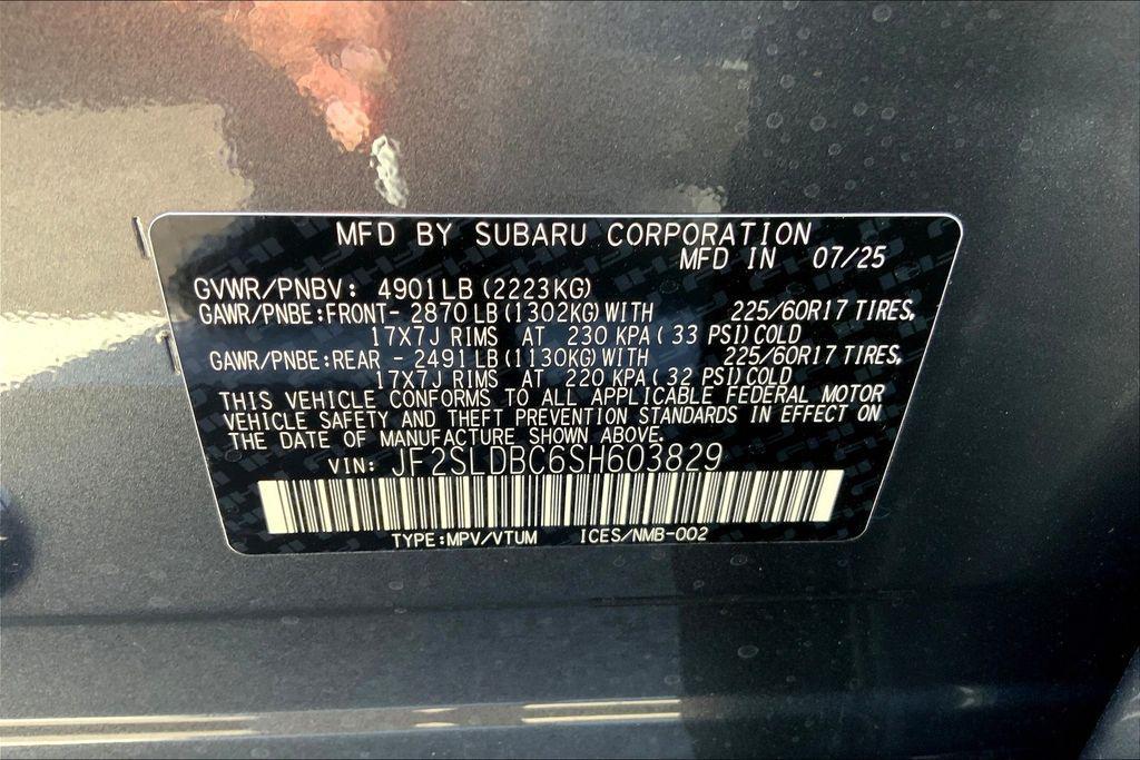 new 2025 Subaru Forester car, priced at $35,420