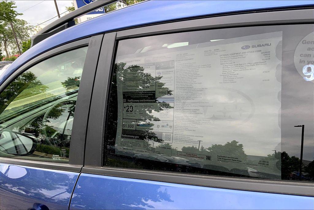 new 2025 Subaru Crosstrek car, priced at $32,821