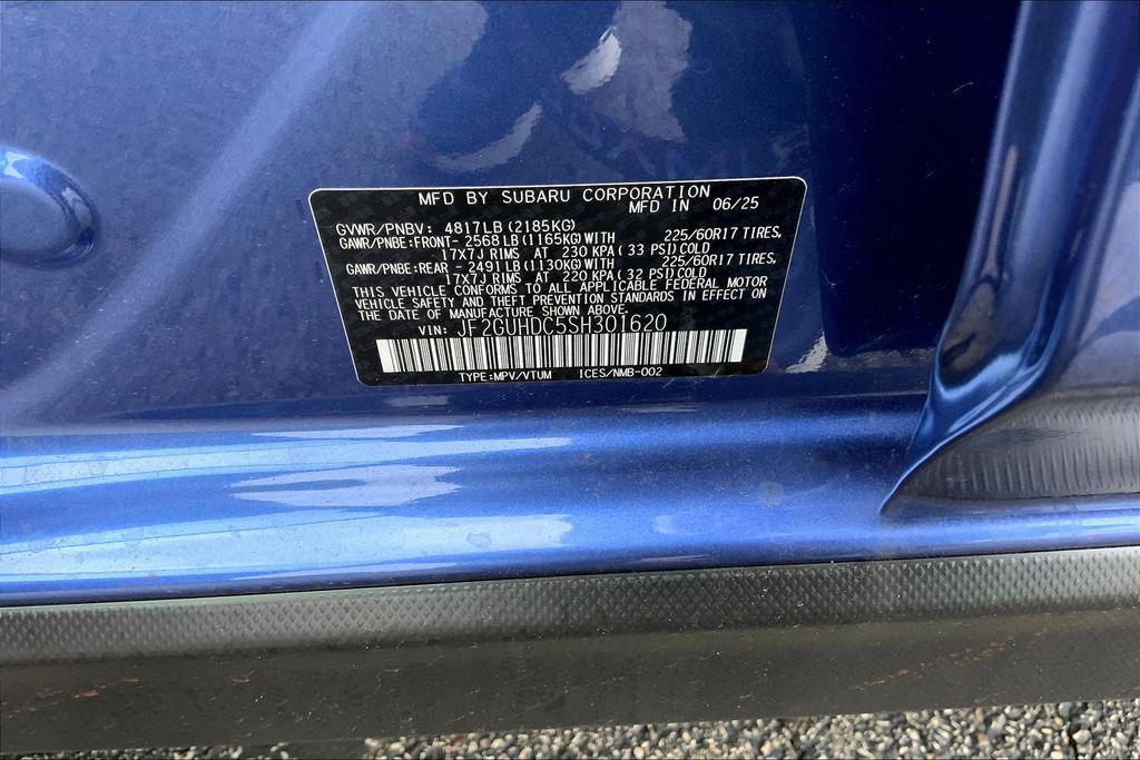 new 2025 Subaru Crosstrek car, priced at $32,821
