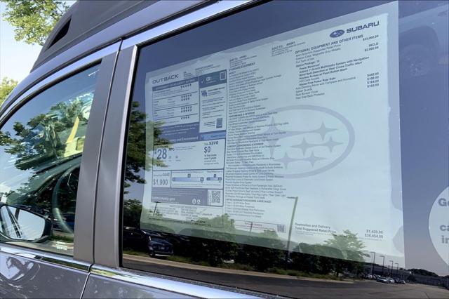 new 2025 Subaru Outback car, priced at $38,454