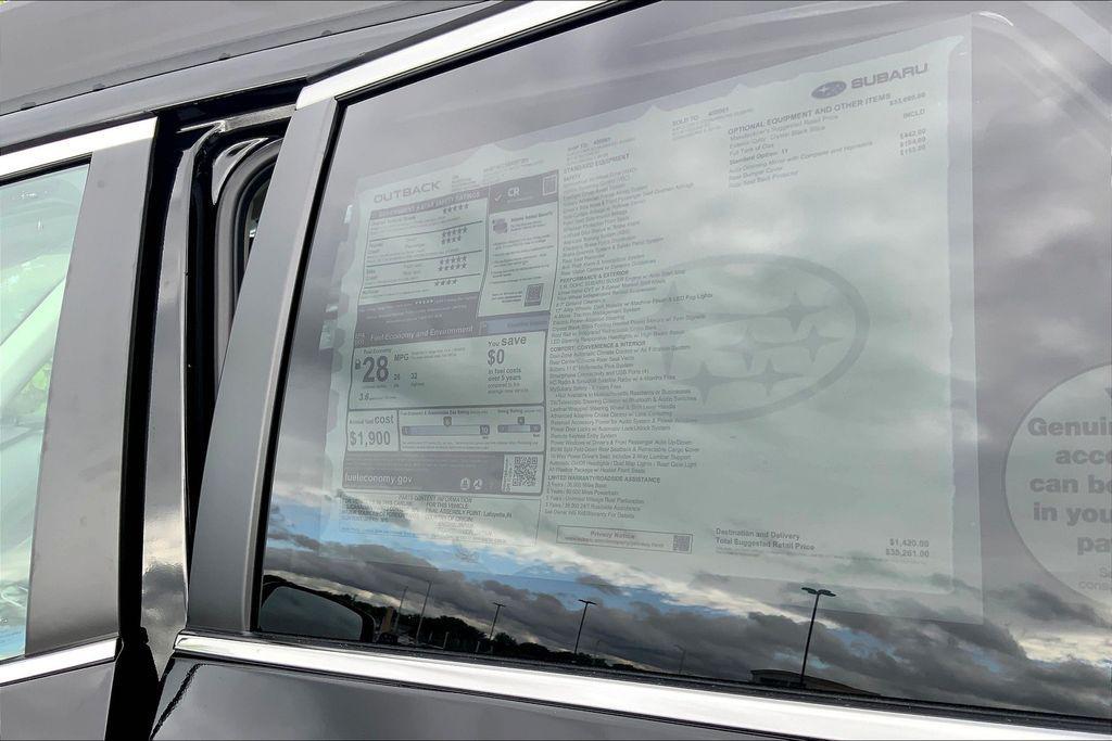 new 2025 Subaru Outback car, priced at $35,261
