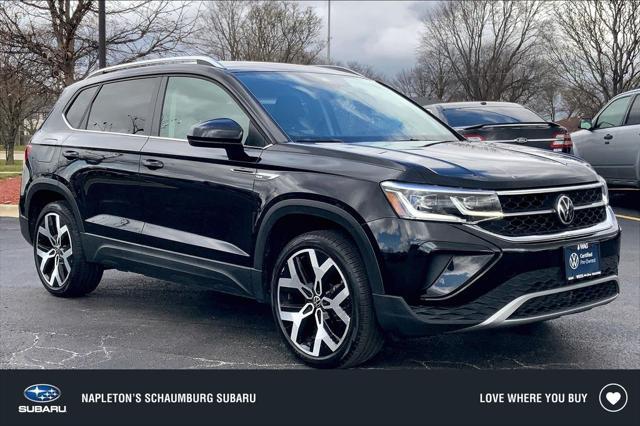 used 2022 Volkswagen Taos car, priced at $22,724