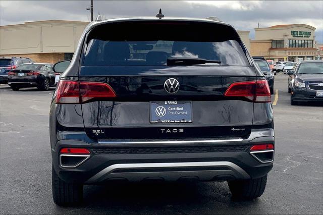 used 2022 Volkswagen Taos car, priced at $22,724