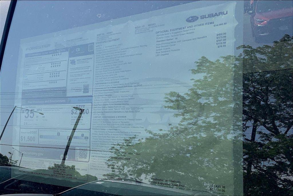 new 2025 Subaru Forester Hybrid car, priced at $37,410